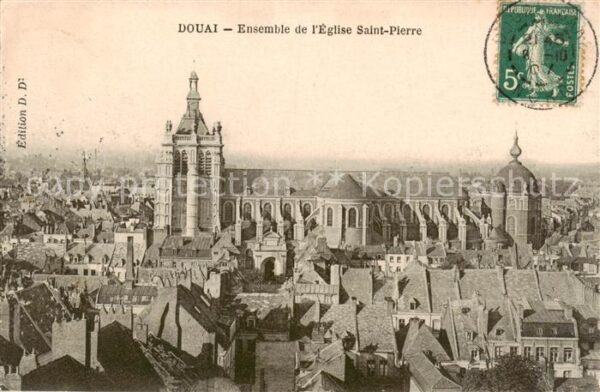 Douai 59 Nord Ensemble de l’Eglise Saint Pierre
