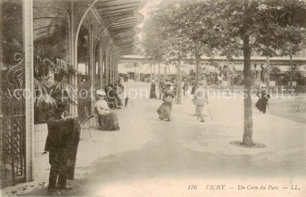 Vichy 03 Allier Un Coin du Parc
