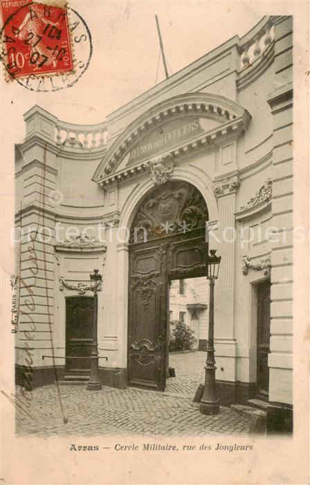 Arras  62 Cercle Militaire rue des Jongleurs
