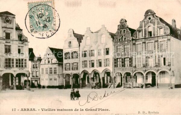 Arras  62 Vieilles maisons de la Grand Place