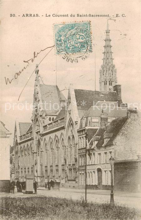 Arras  62 Le Couvent du Saint Sacrement