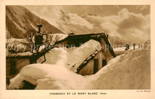 Chamonix 74 Haute-Savoie et le Mont Blanc Hiver