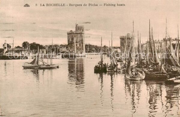 La Rochelle 17 Barques de Peche