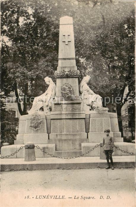 Luneville 54 Meurthe-et-Moselle Le Square