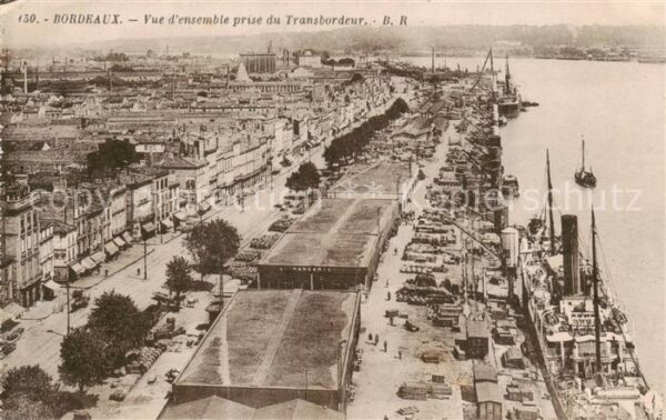 Bordeaux 33 Vue d’ensemble prise du Transbordeur