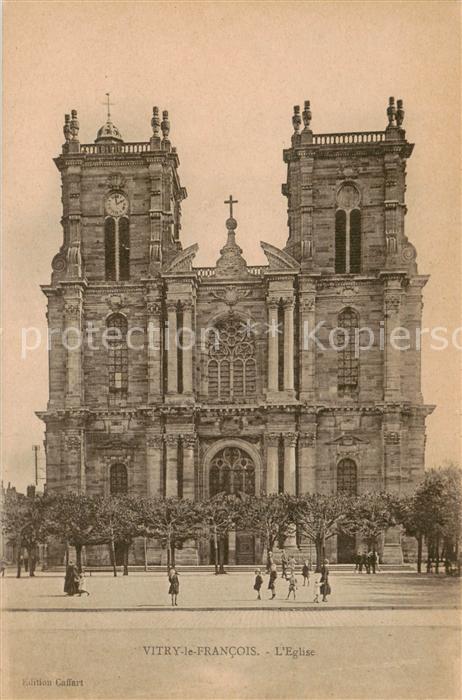 Vitry-le-Francois 51 Marne Eglise