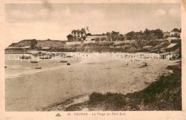 Fouras 17 Charente-Maritime La Plage au Port Sud