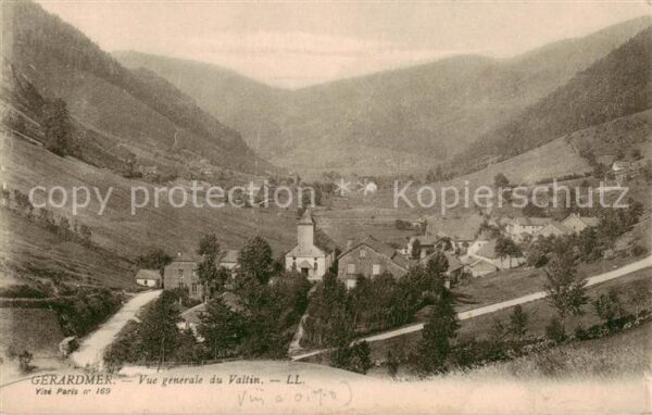 Gerardmer 88 Vosges Vue generale du Valtin