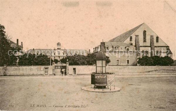 Le Mans Sarthe Caserne d_Artillerie
