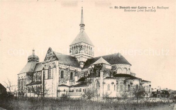 St-Benoit-sur-Loire La Basilique Exterieur