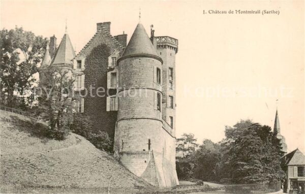 Montmirail 72 Sarthe Chateau de Montmirail
