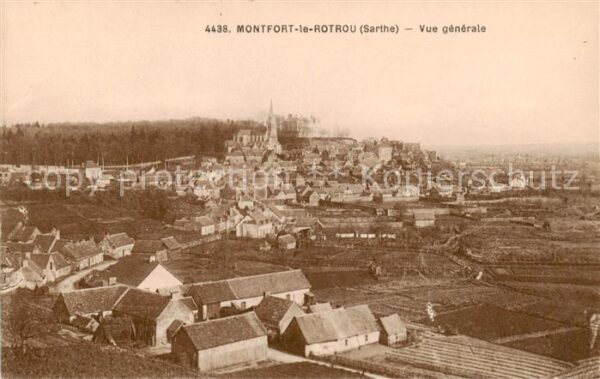 Montfort-le-Rotrou 72 Sarthe Vue generale