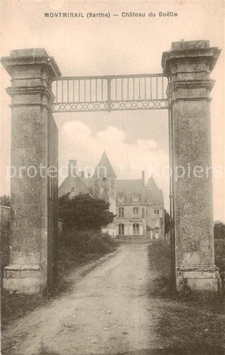 Montmirail 72 Sarthe Chateau du Boelle