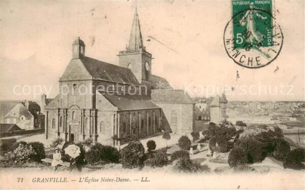 Granville 50 Manche Eglise Notre Dame