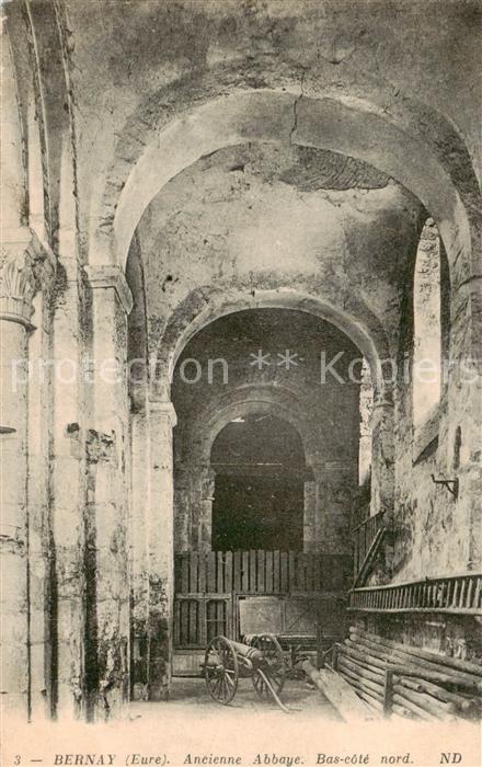 Bernay 27 Ancienne Abbaye Bas cote nord