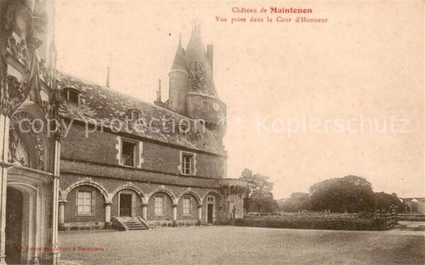 Maintenon 28 Chateau de Maintenon Vue prise dans la