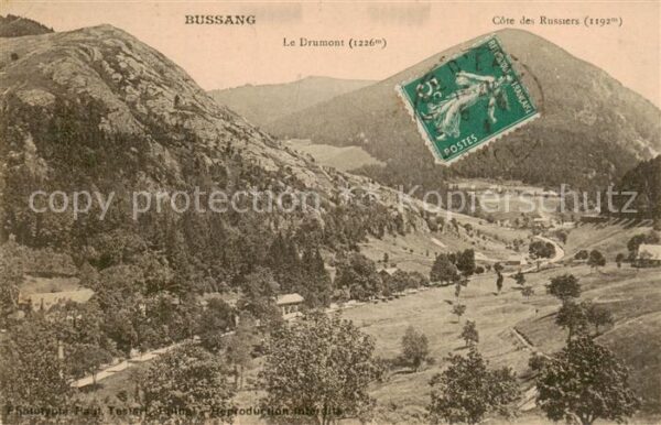 Bussang Vosges 88 Le Drumont Cote des Russiers