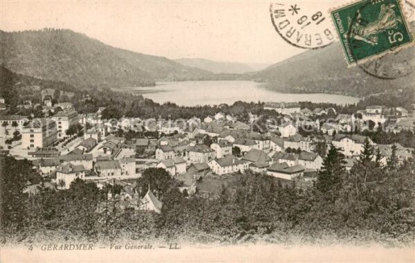 Gerardmer 88 Vosges Vue generale