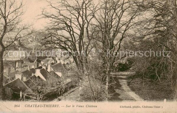 Chateau-Thierry 02 Sur le Vieux Chateau