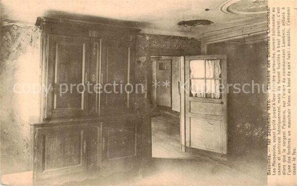 Bazeilles 08-Lamoncelle Ardennes Chambre des Dernieres Cartouches