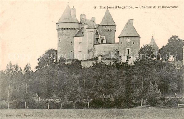 Argenton 36-sur-Creuse Chateau de la Rocherolle