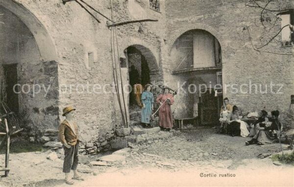 Ticino Tessin Region Cortilo rustico