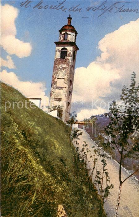 St Moritz GR Der schiefe Turm