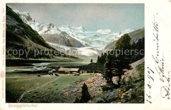 Roseggletscher Sellagruppe GR Panorama