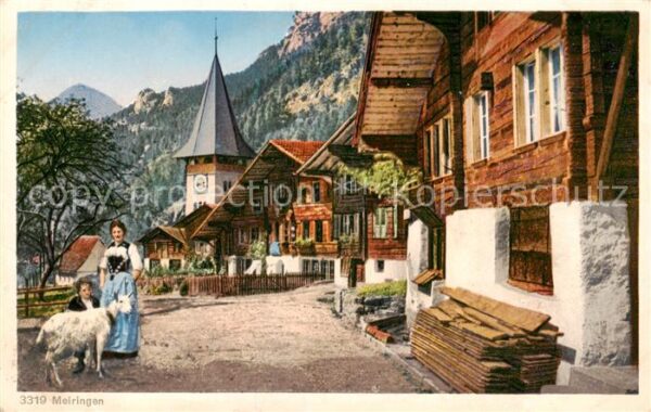 Meiringen BE Dorfpartie