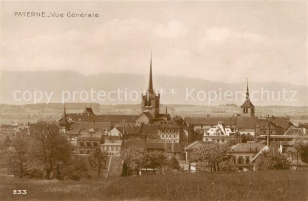 Payerne VD Vue generale