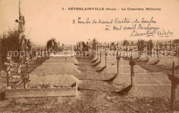 Bethelainville Le Cimetiere Militaire