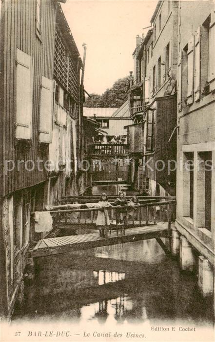 Bar-le-Duc 55 Le Canal des Usines
