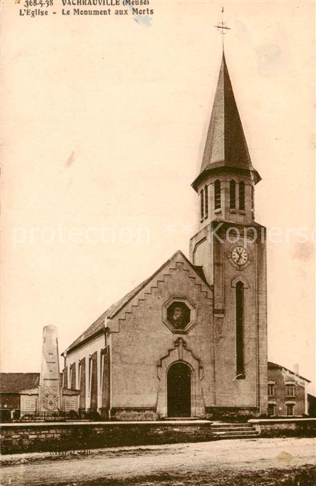 Vachrauville Vacherauville 55 Meuse Eglise Le Monument aux Morts