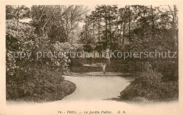 Toul 54 Le Jardin Public