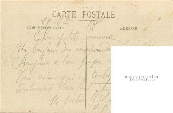 Luneville 54 Meurthe-et-Moselle Vue prise du Pont sur la Vesouze – Bild 2