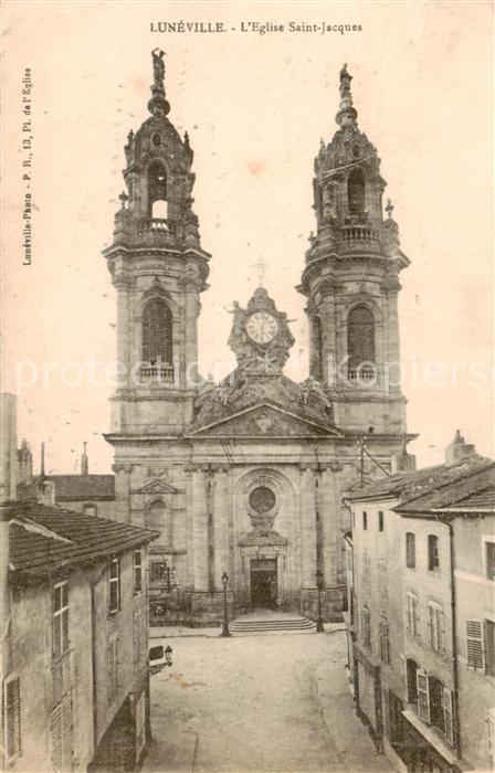 Luneville 54 Meurthe-et-Moselle Eglise Saint Jacques