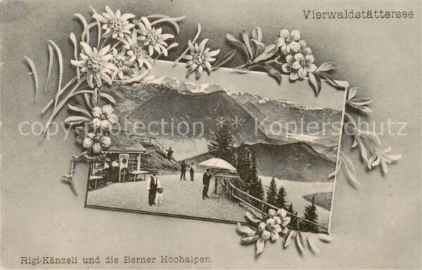 Rigi Kaenzeli und die Berner Hochalpen