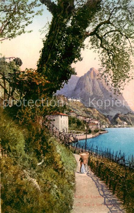 Oria  Lago di Lugano TI Panorama
