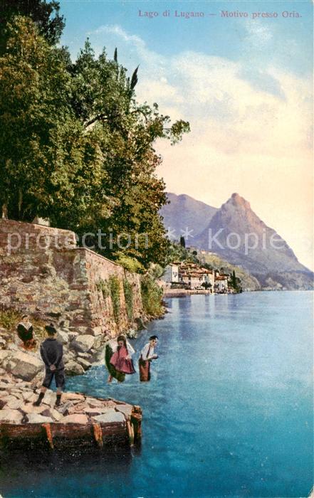 Oria  Lago di Lugano TI Panorama