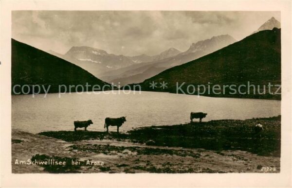 Arosa GR Am Schwellisee Militärpost