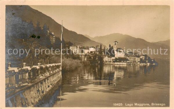 Brissago Lago Maggiore TI Panorama