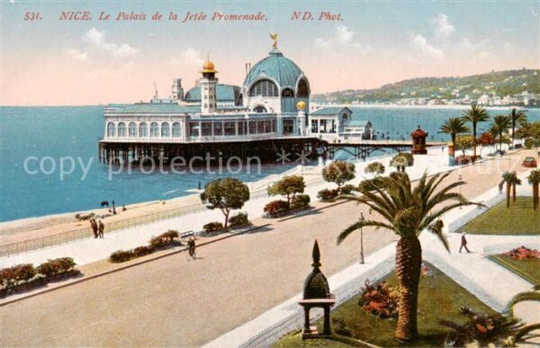 Nice  06 Nizza Le Palais de la Jetee Promenade