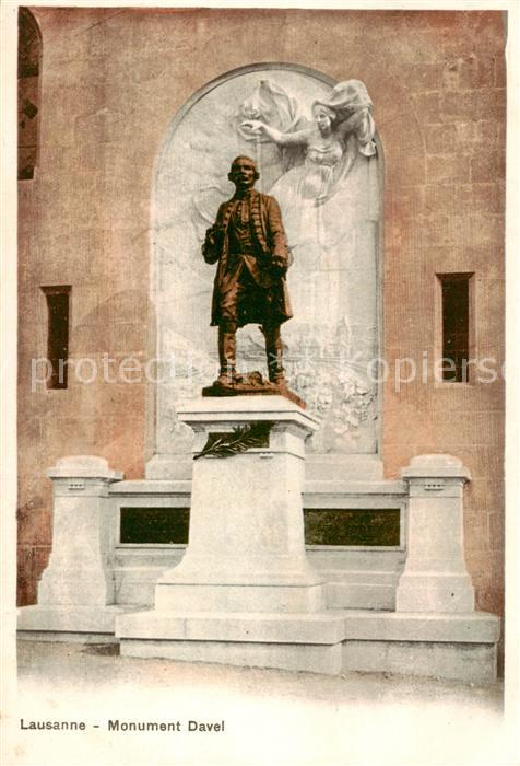 Lausanne VD Monument Davel