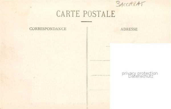 Baccarat 54 Tombes des 94 soldats francais tombes s – Bild 2