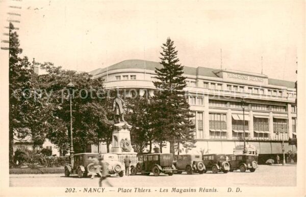 Nancy 54 Place Thiers Les Magasins Reunis