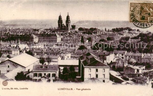 Luneville 54 Meurthe-et-Moselle Vue generale