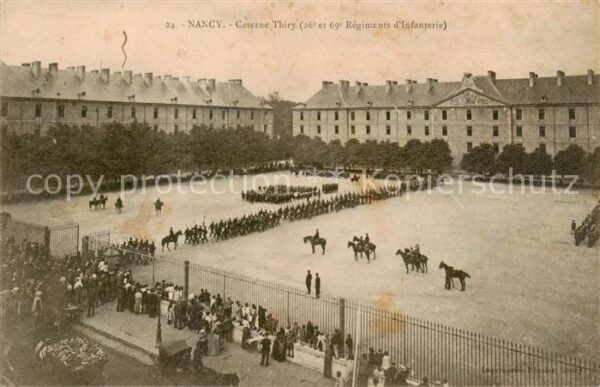 Nancy 54 Caserne Thiry 26e et 69e Regiments d_In