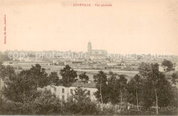 Luneville 54 Meurthe-et-Moselle Vue generale