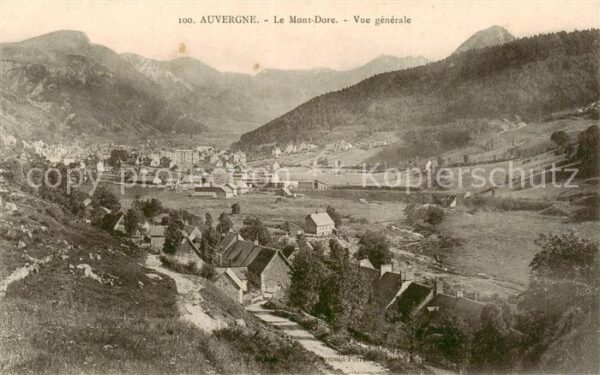Le Mont-Dore 63 Vue generale
