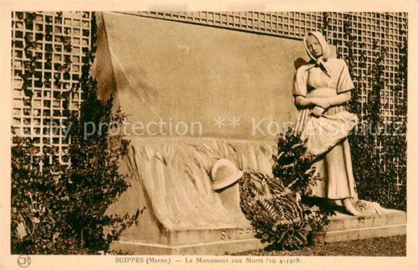 Suippes 51 Marne Le Monument aux Morts